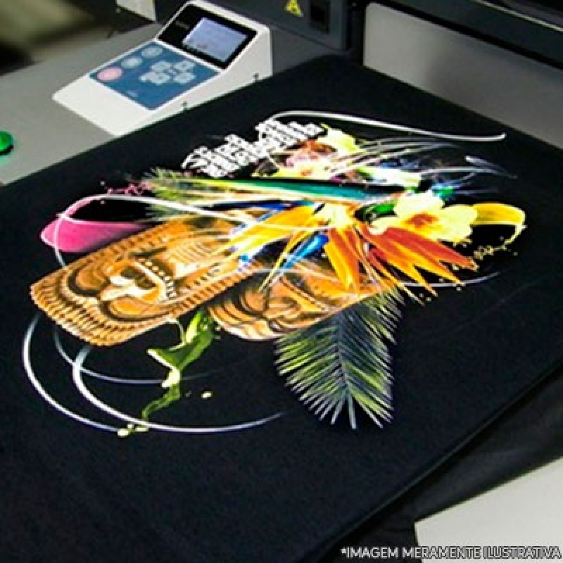 Impressão Digital em Camisetas São Caetano do Sul - Impressão Digital de Tecidos