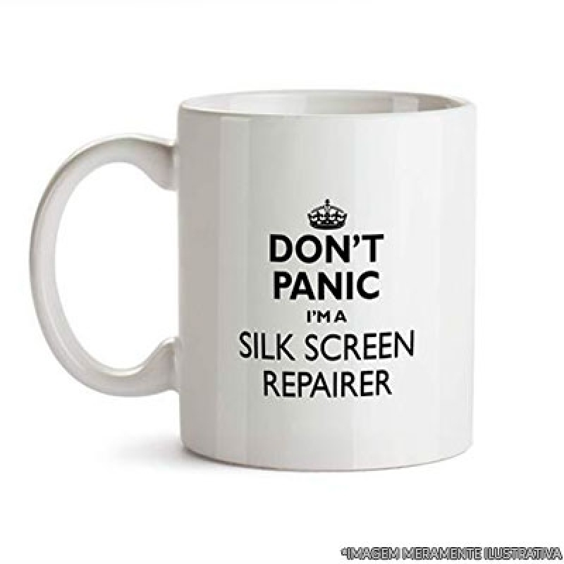 Serviço de Silk Screen Brindes ABC - Silk Screen Impressão
