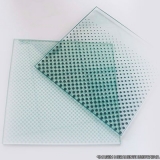 silk screen em vidro