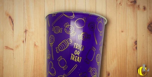 Hot stamping em plastico